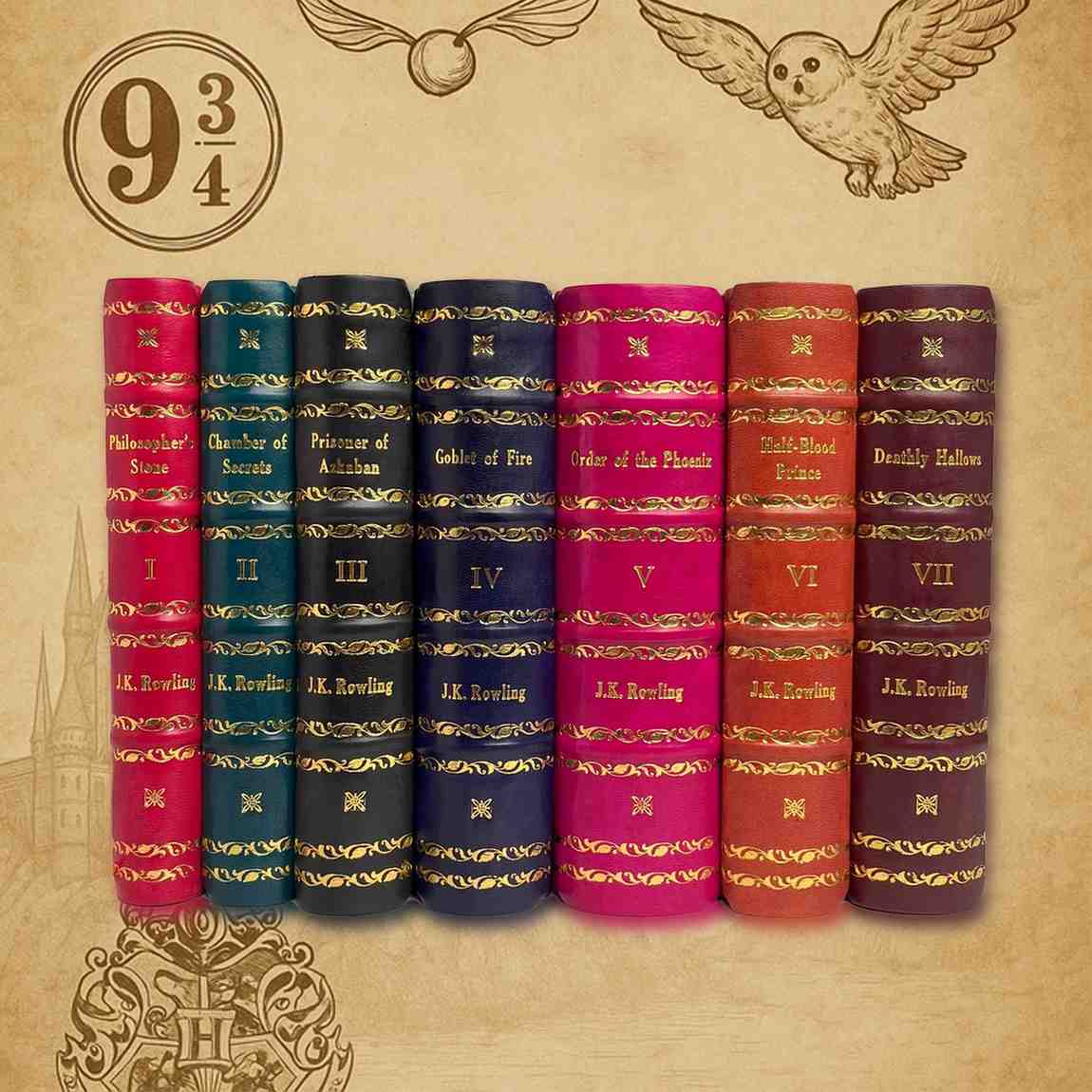 Harry Potter Seven Volume Set by J.K. Rowling - Buy Now!